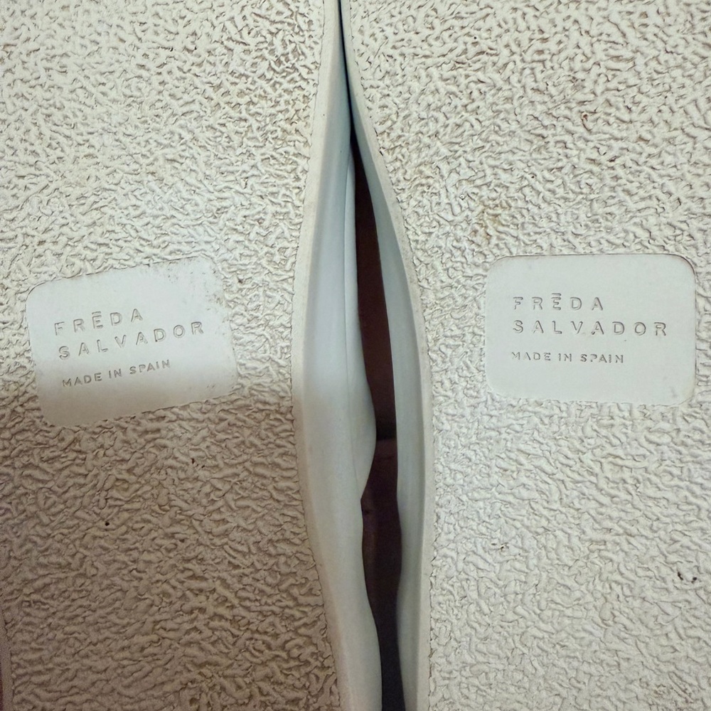 Freda Salvador - Libby d’Orsay sneakers in white leather - Picture 10 of 12